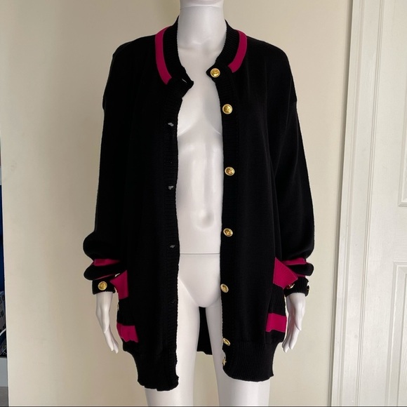 Gerry Weber Women’s Long Wool Cardigan Sweater size 38/US size Medium - Picture 2 of 13